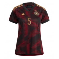 Dámy Fotbalový dres Německo Thilo Kehrer #5 MS 2022 Venkovní Krátký Rukáv